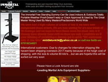 Tablet Screenshot of immortaluk.com